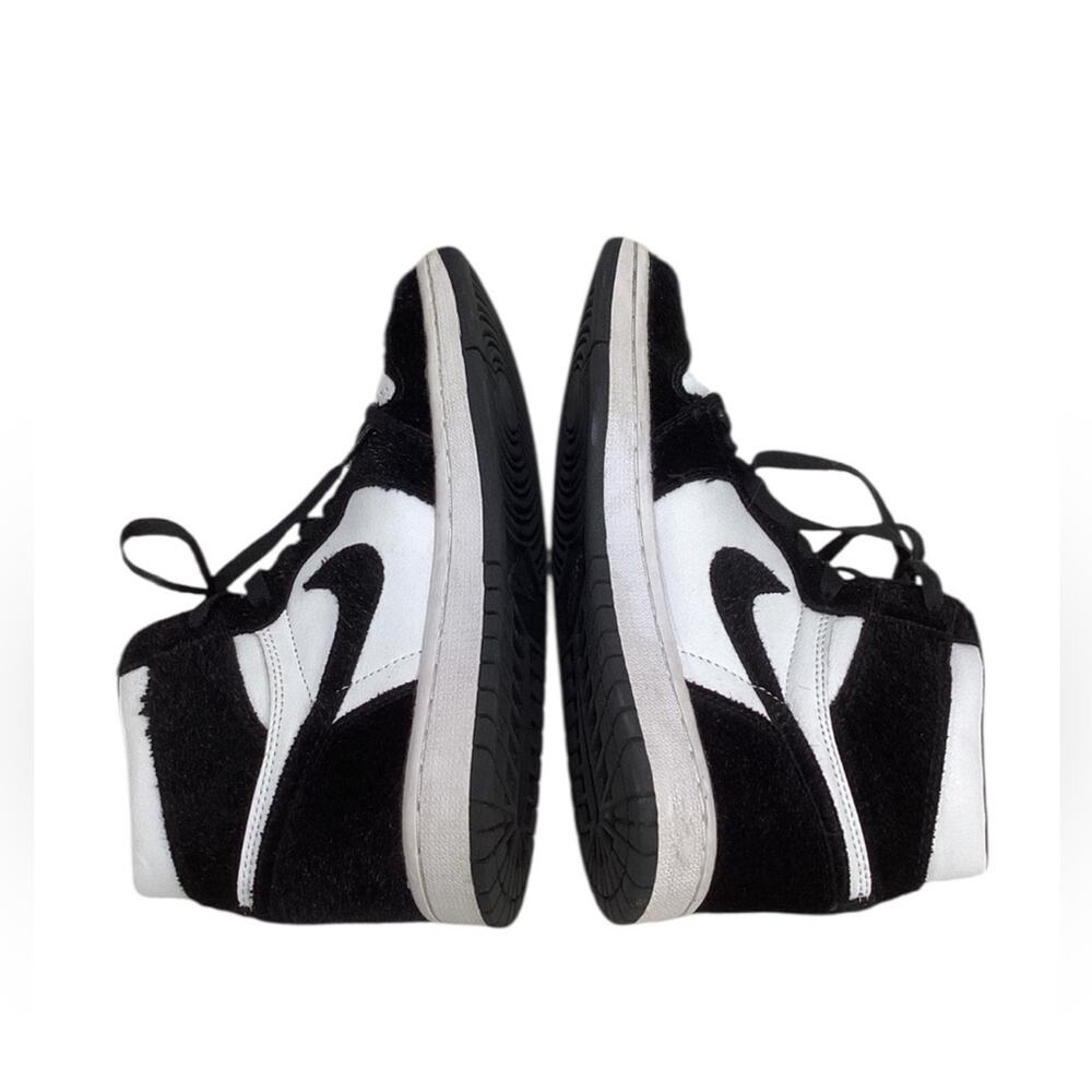 Nike Air Jordan 1 Retro High OG Black White Pony Hair CD0461 007 Sneakers Size 8 - Picture 6 of 15